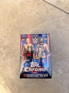2026 WWE Topps Chrome Blaster Box Trading Cards  | 28 TOTAL CARDS EACH!